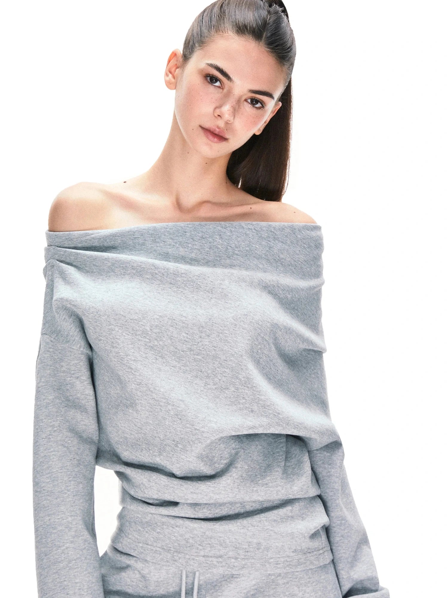 kvkv Asymmetrical Slouchy Sweatshirt