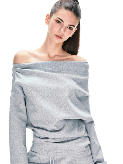 kvkv Asymmetrical Slouchy Sweatshirt