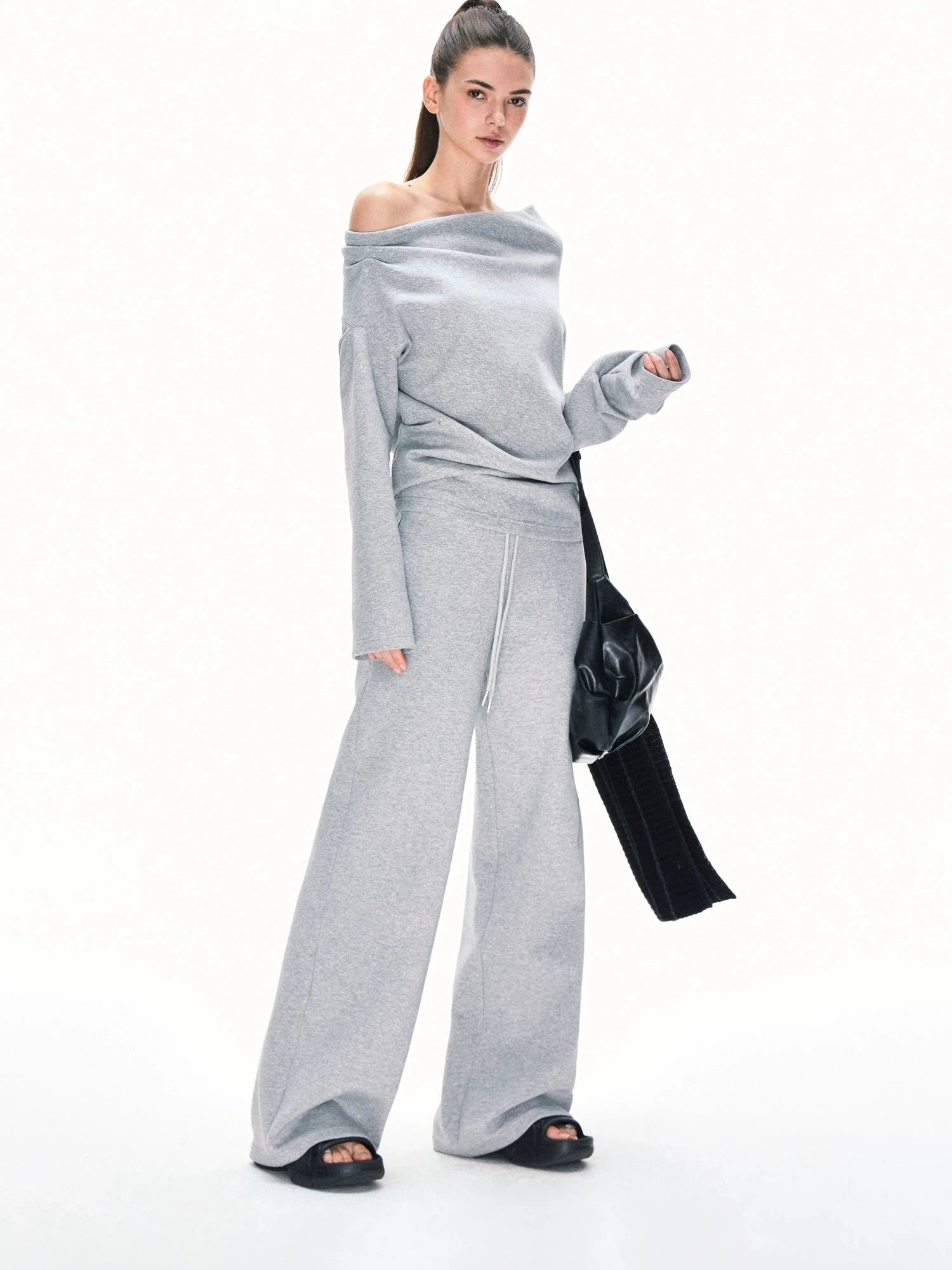 kvkv Asymmetrical Slouchy Sweatshirt