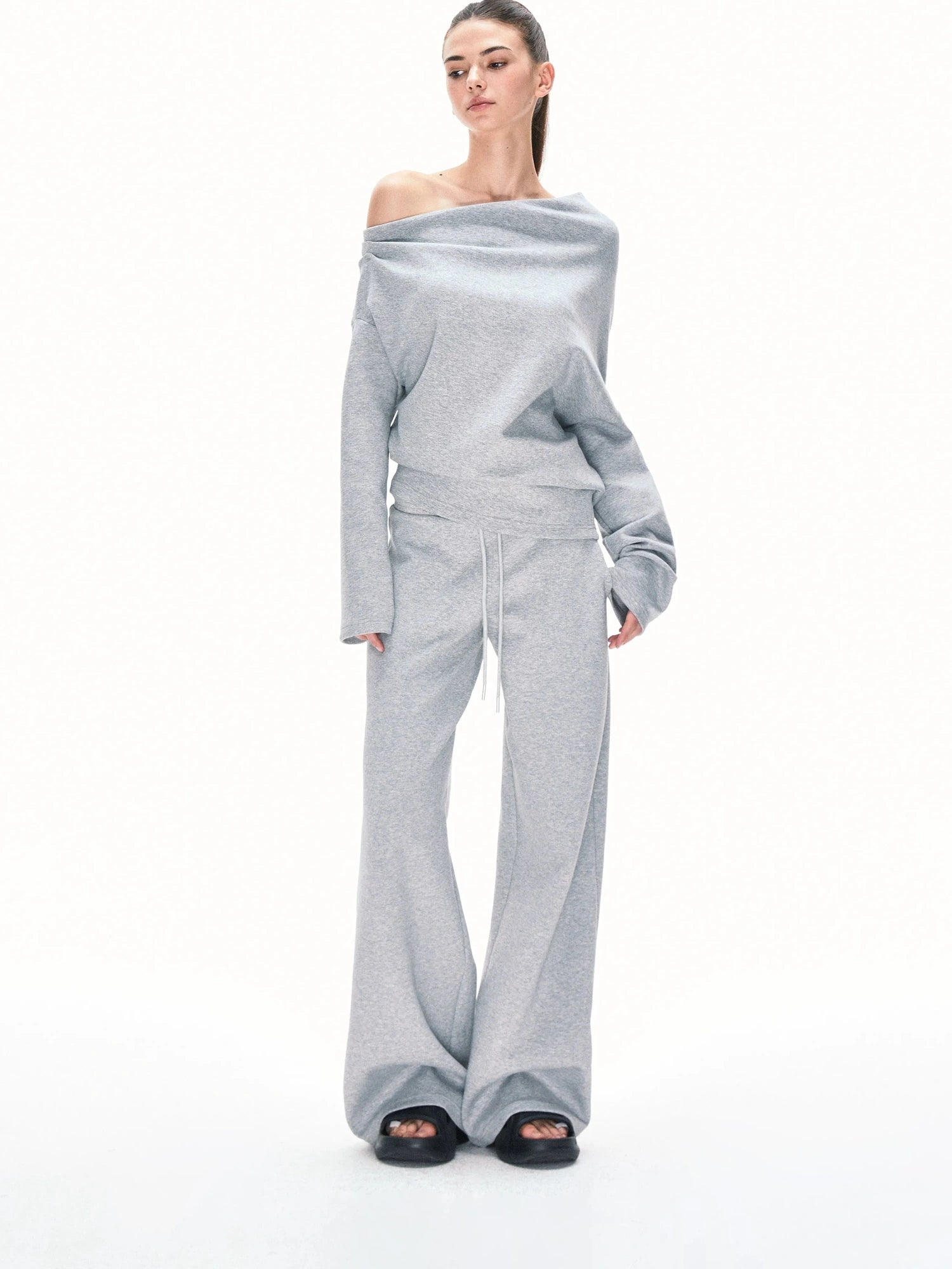 kvkv Asymmetrical Slouchy Sweatshirt