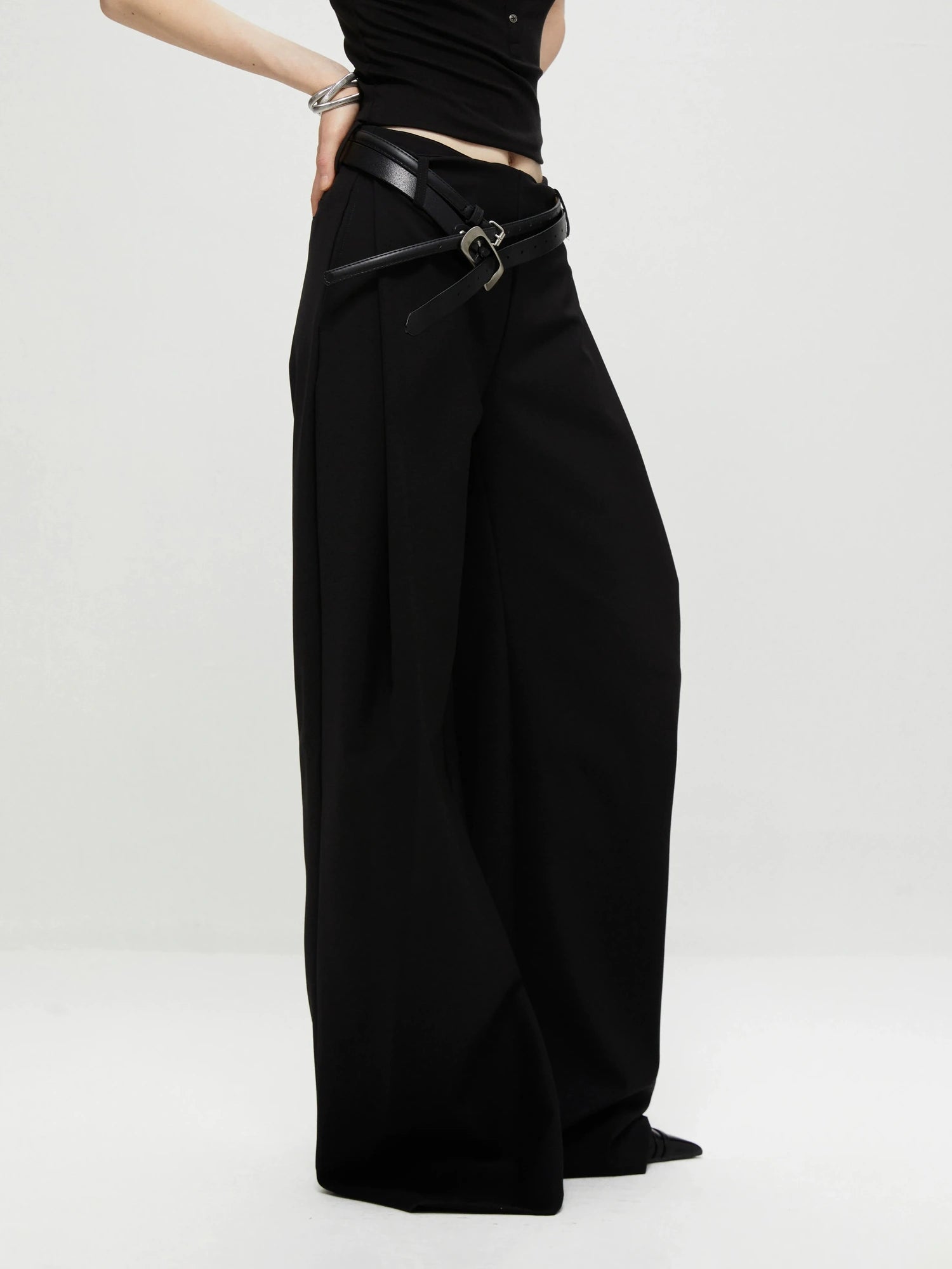 kvkv Batwoman Wide Leg Trousers