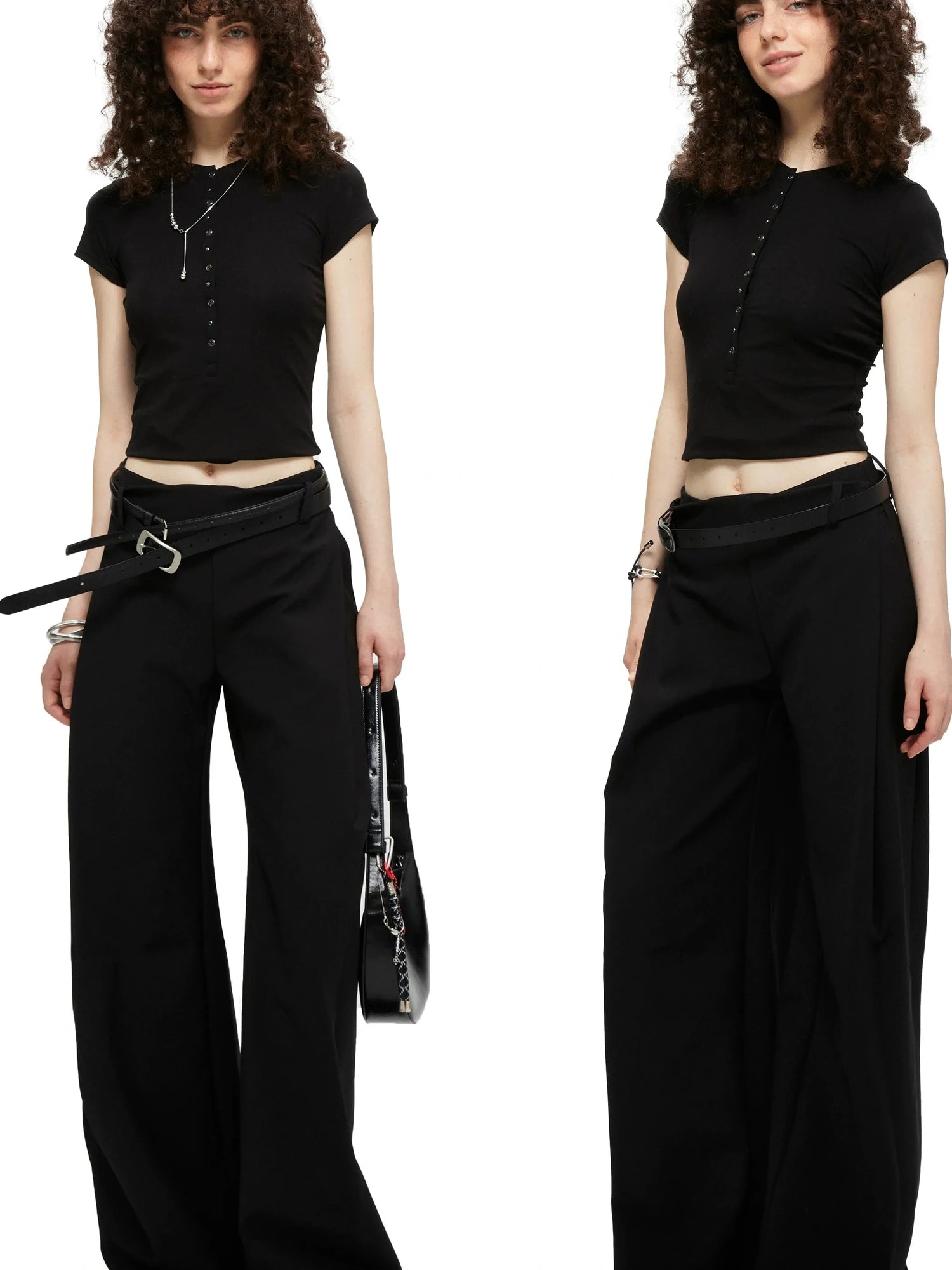 kvkv Batwoman Wide Leg Trousers
