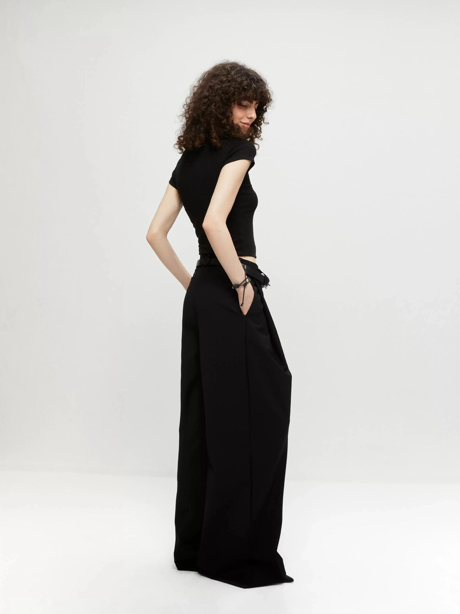 kvkv Batwoman Wide Leg Trousers