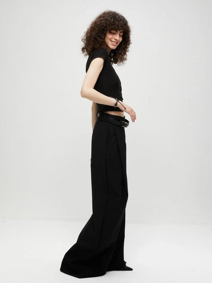 kvkv Batwoman Wide Leg Trousers