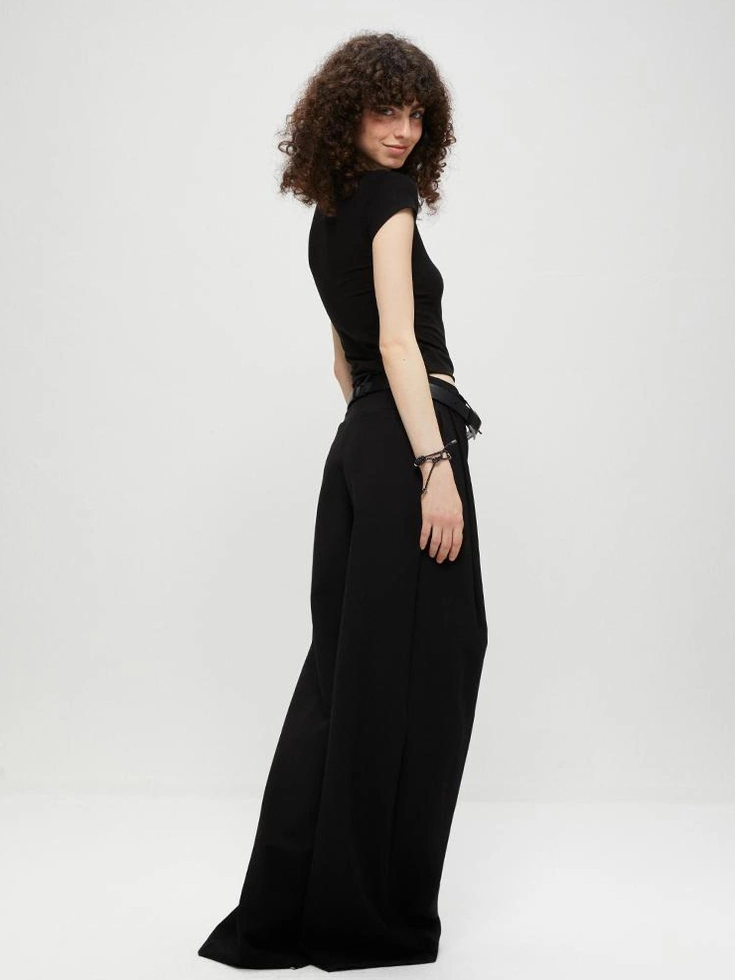 kvkv Batwoman Wide Leg Trousers