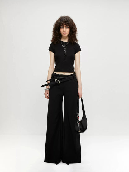 kvkv Batwoman Wide Leg Trousers