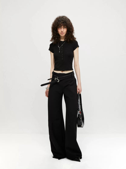 kvkv Batwoman Wide Leg Trousers