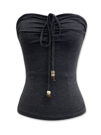kvkv_Black_And_Gray_Striped_Tube_Top_MISSTT
