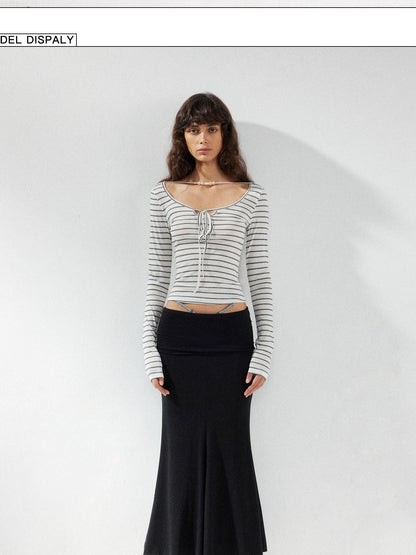 kvkv Black Convertible Foldover Mid Waist Women&