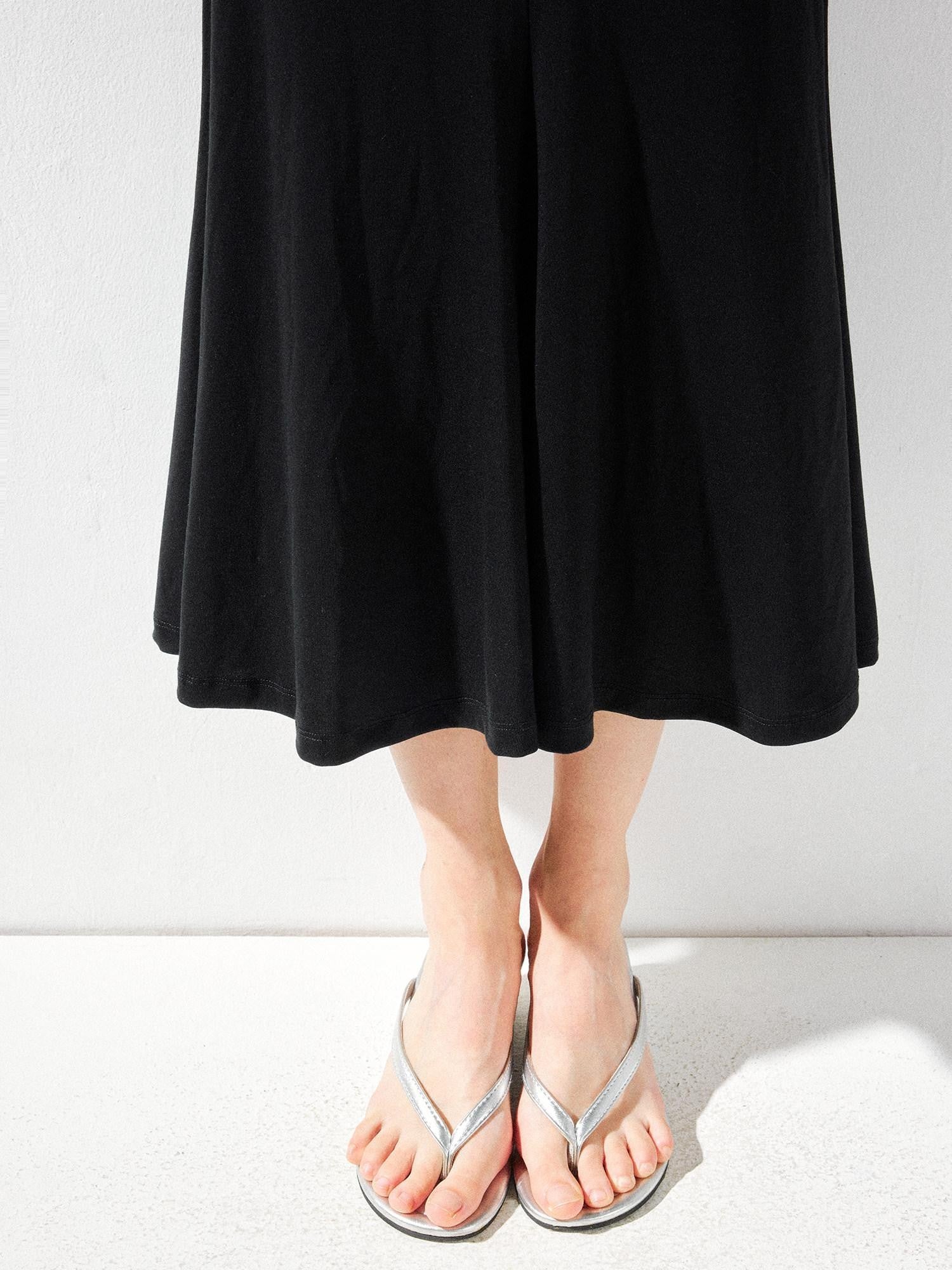 kvkv Black Convertible Foldover Mid Waist Women&