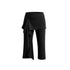 kvkv_Black_Detachable_Hip_Cover_Tie_Skirt_Women&