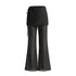 kvkv_Black_Detachable_Tie_Skirt_Panel_Sheer_Women&