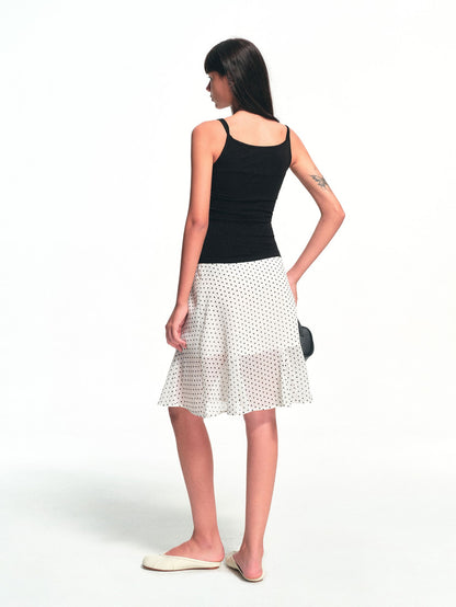 kvkv Black Scalloped Lace Trim Multiway Slim Fit Women&
