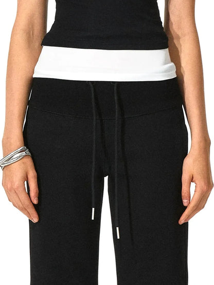 kvkv Black White Asymmetrical Sleeve Vest