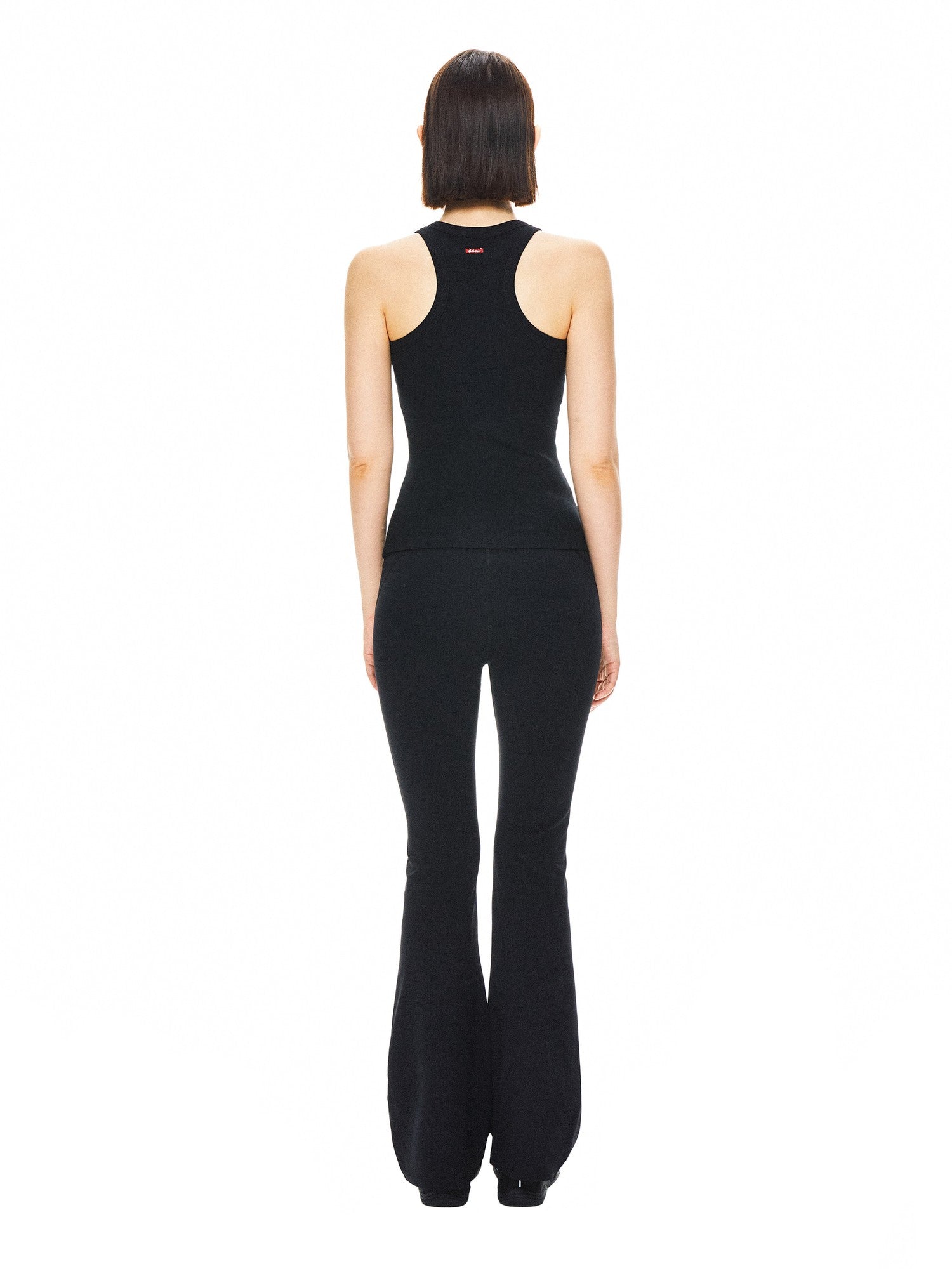 kvkv Black Yoga Racerback Women&