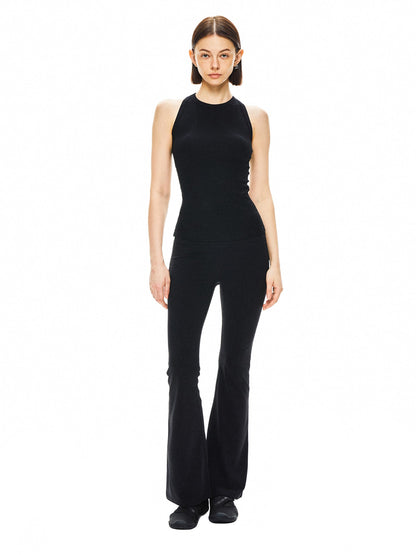 kvkv Black Yoga Racerback Women&