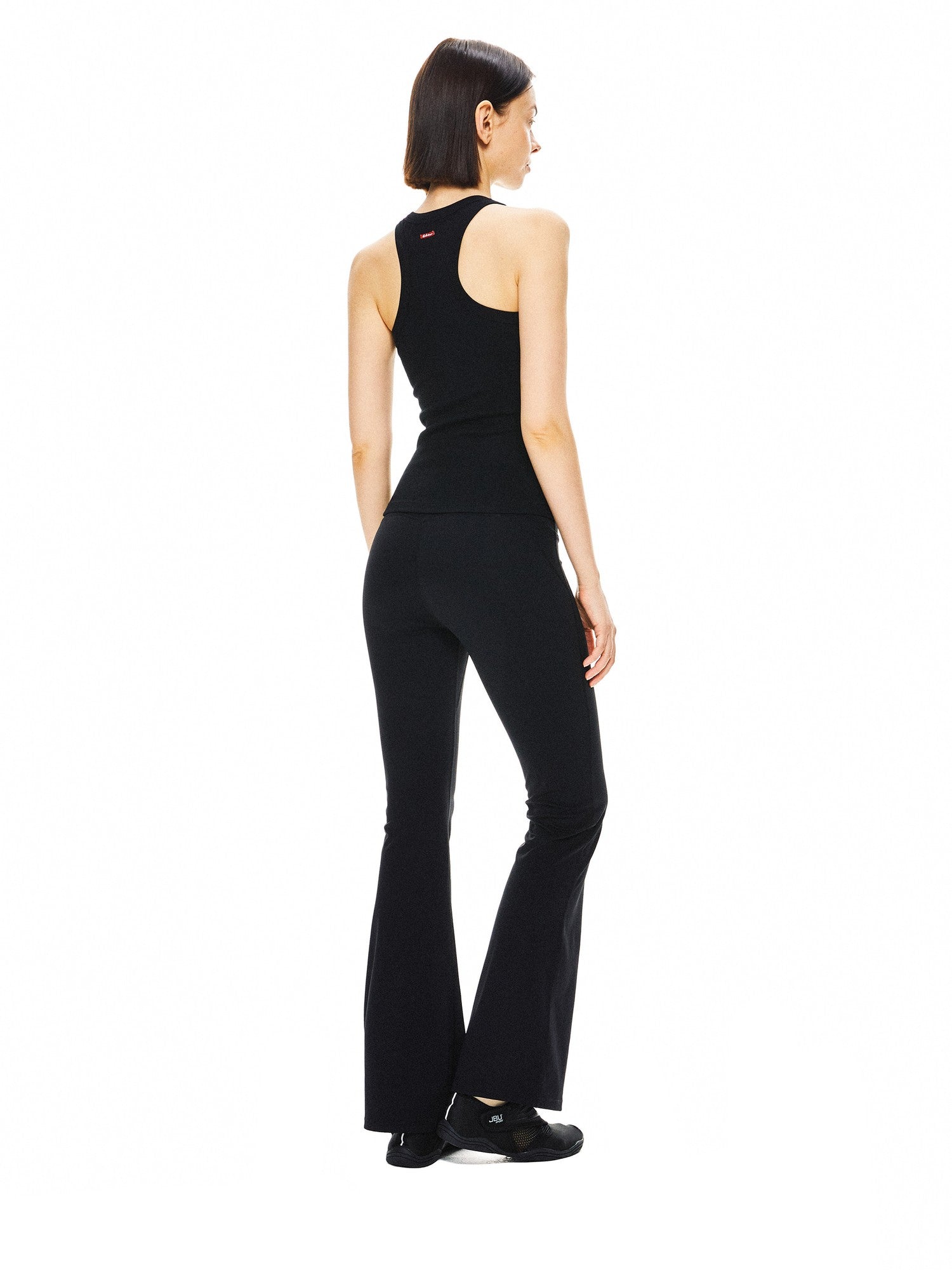 kvkv Black Yoga Racerback Women&