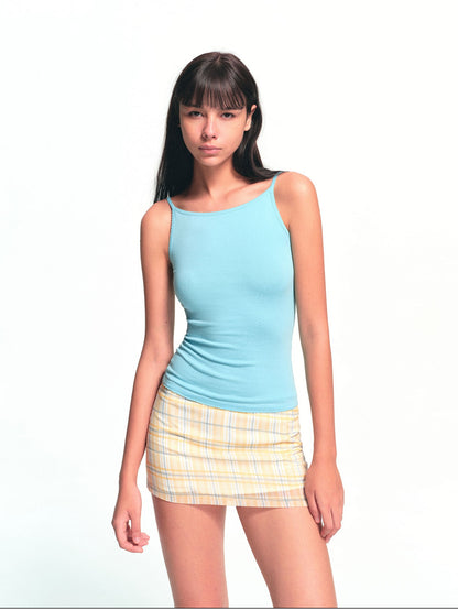 kvkv Blue Convertible Scalloped Hem Slim Fit Women&