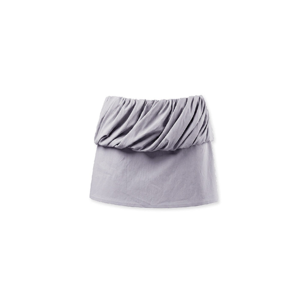 kvkv_Blue_Gray_Folded_Edge_Twist_Low_Waist_Women&