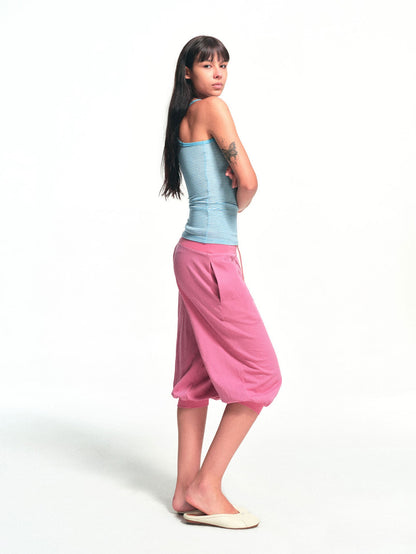 kvkv Blue Striped Boat Neck Reversible Women&