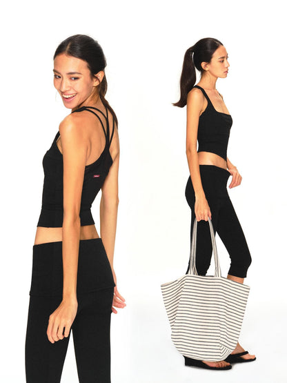kvkv Breathable U Neck Mesh Layered Women&