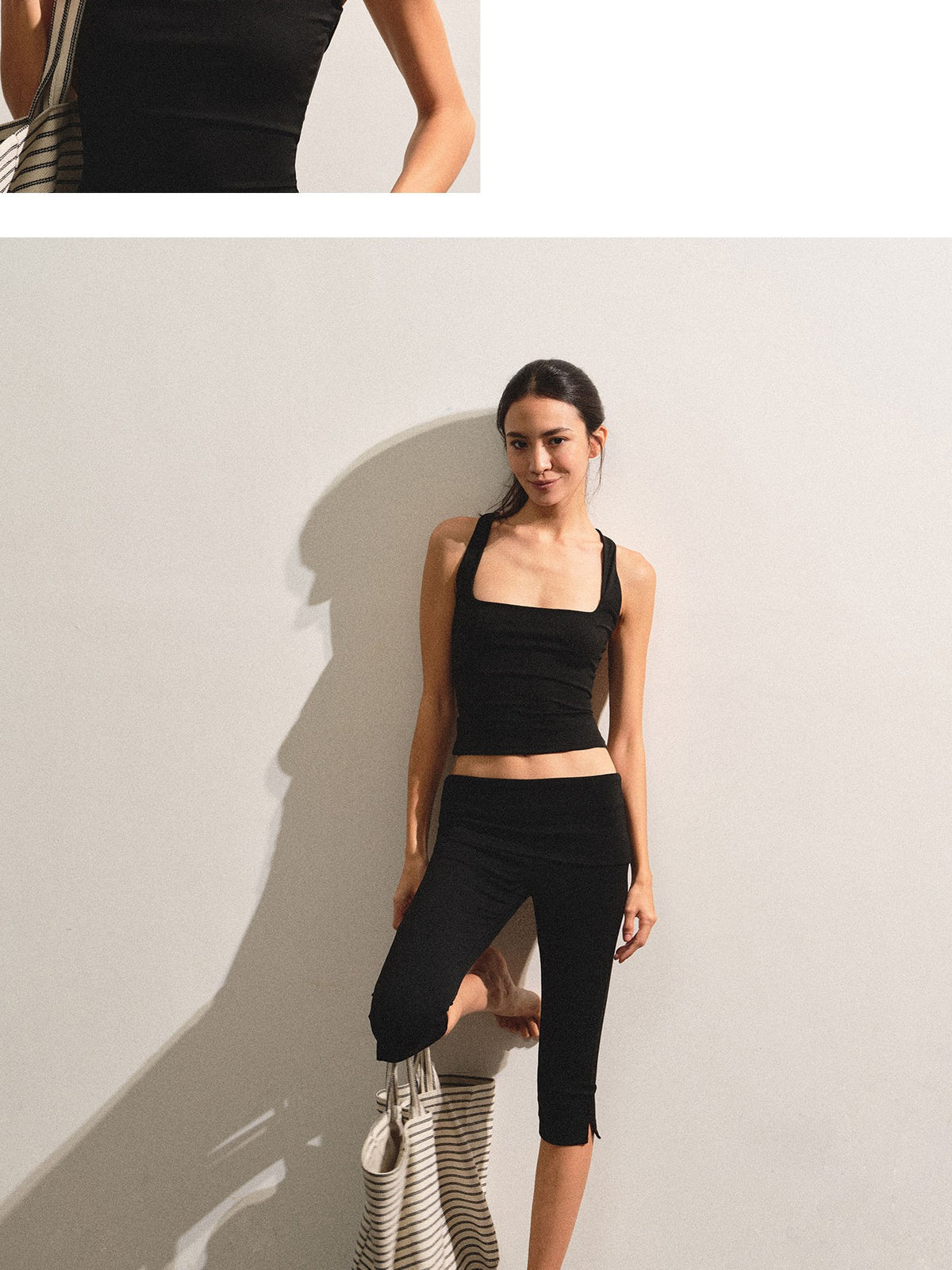 kvkv Breathable U Neck Mesh Layered Women&