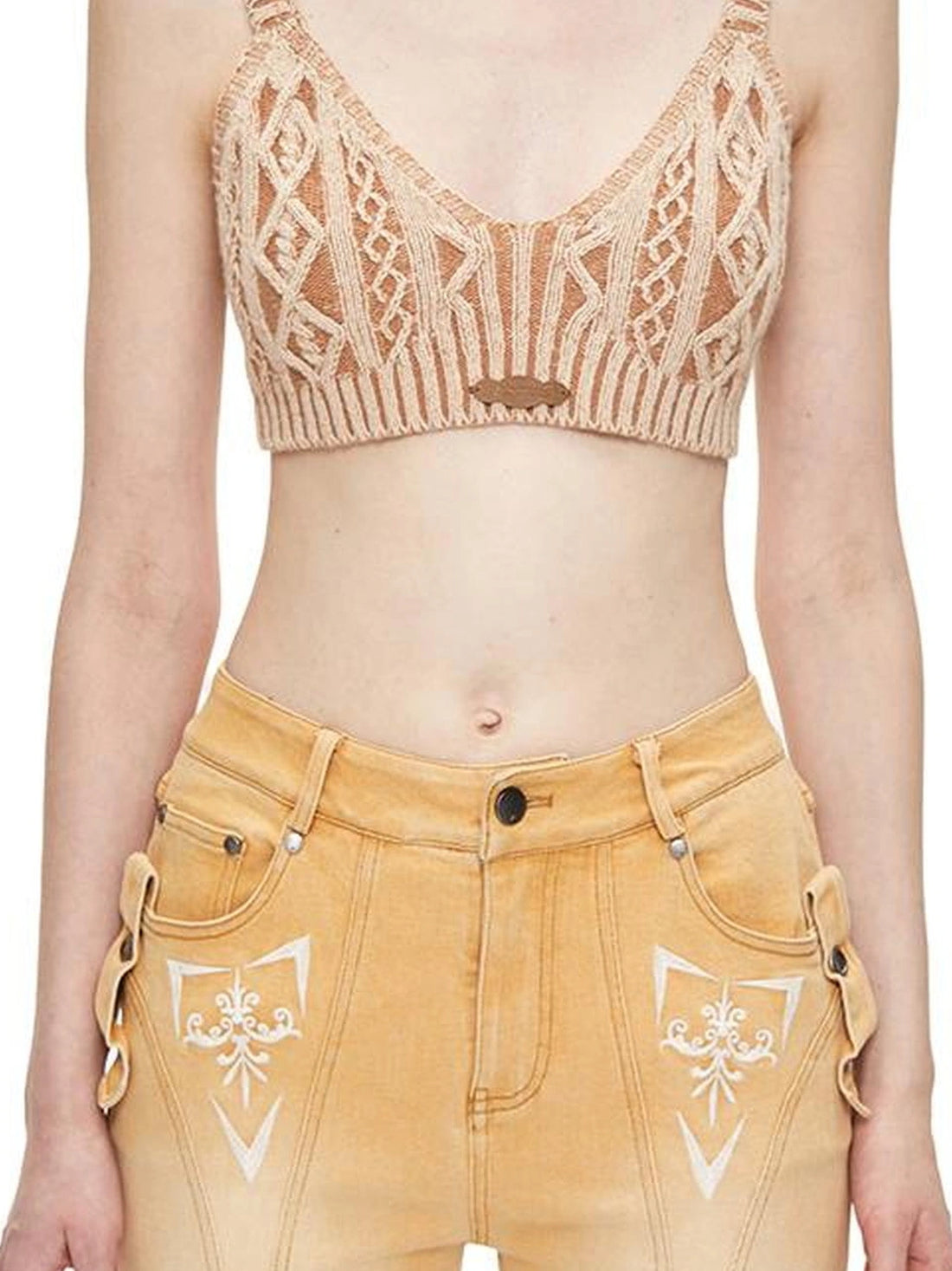 kvkv Cashmere Ribbed Tank Top