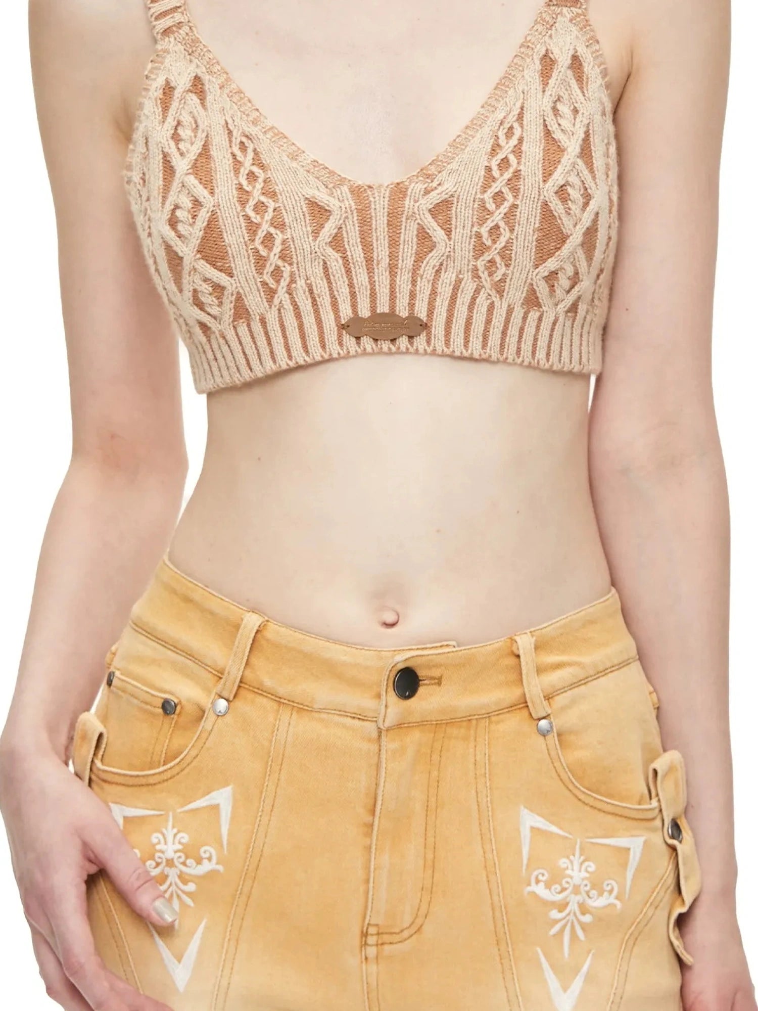 kvkv Cashmere Ribbed Tank Top