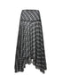 kvkv_Checkered_Asymmetrical_Hem_Flowy_Skirt_MISSTT