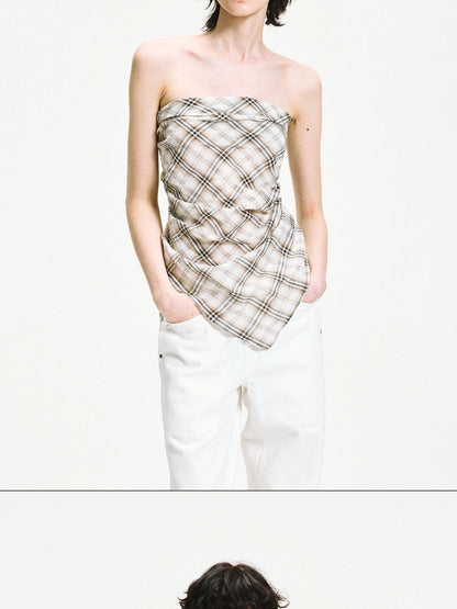 kvkv Classic Plaid Multi Way Scarf