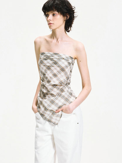 kvkv Classic Plaid Multi Way Scarf