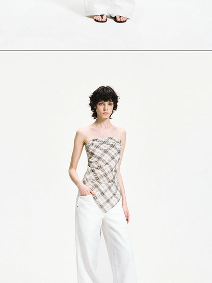 kvkv Classic Plaid Multi Way Scarf