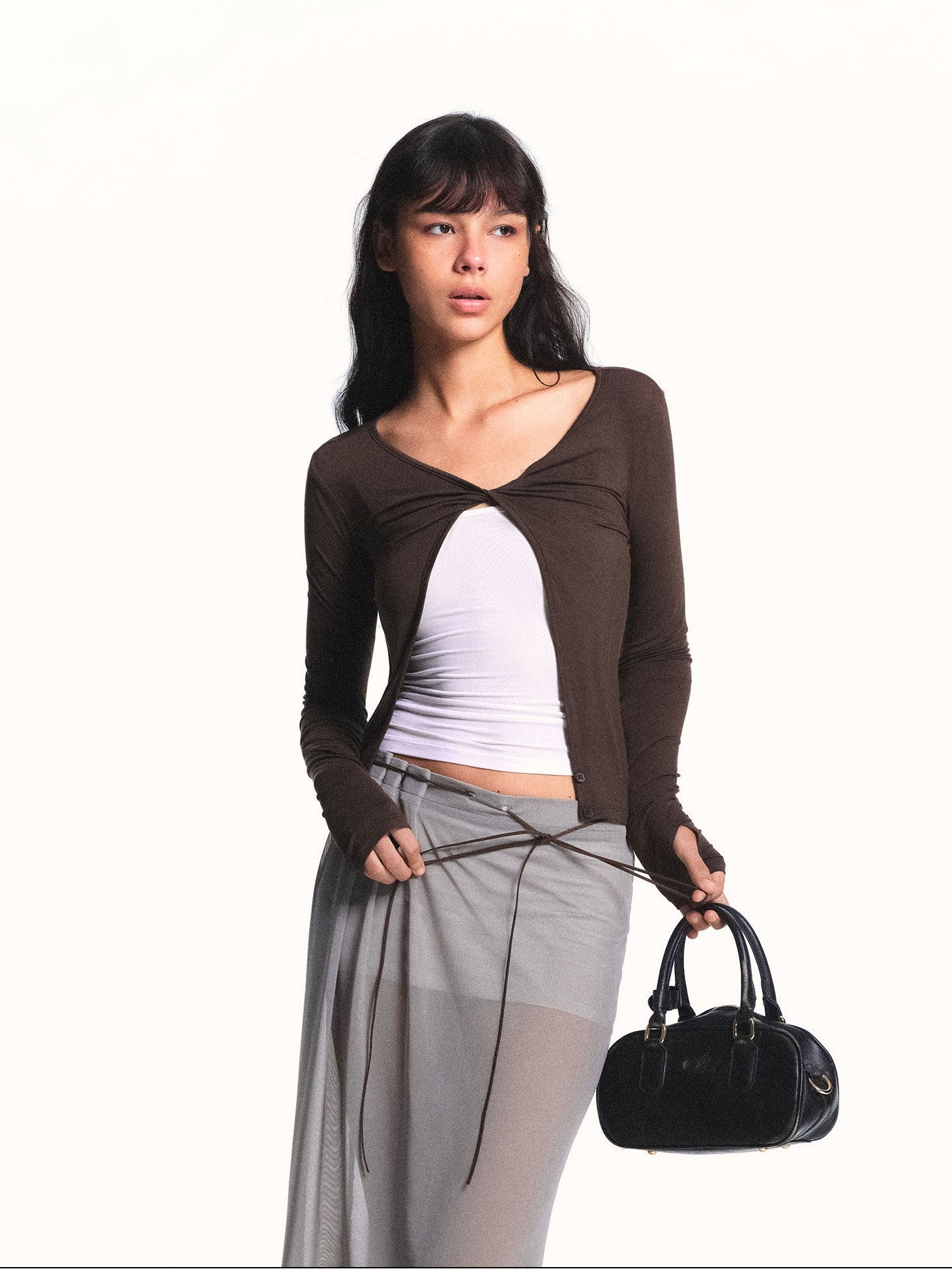 kvkv Cloud Soft Twist Knot Placket Adjustable Straps Women&