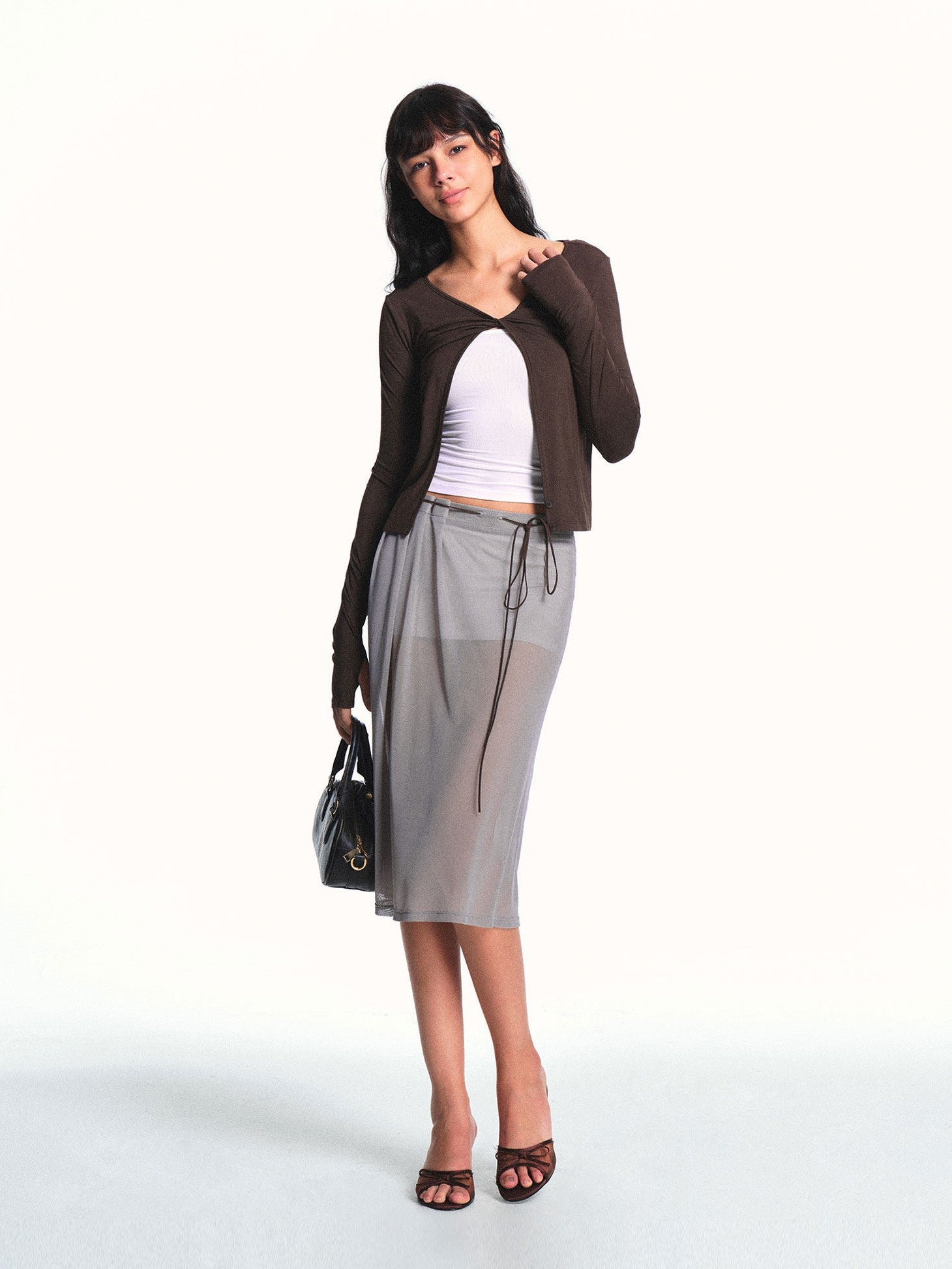kvkv Cloud Soft Twist Knot Placket Adjustable Straps Women&