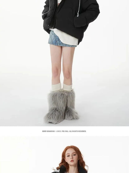 kvkv Cocoon Duck Down Coat With Detachable Hood