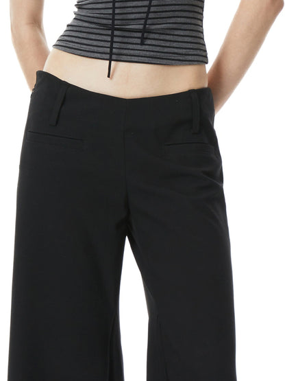Color Block Bow Tie Strap Elastic Tube Top