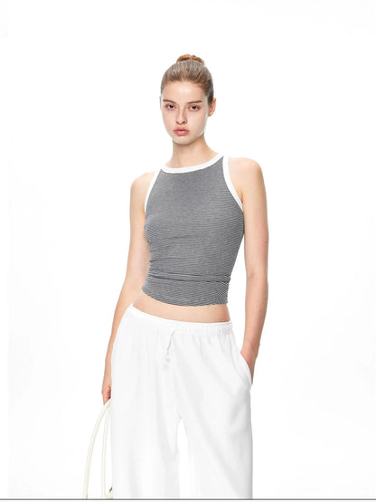 kvkv Color Block Sports Yoga Tank