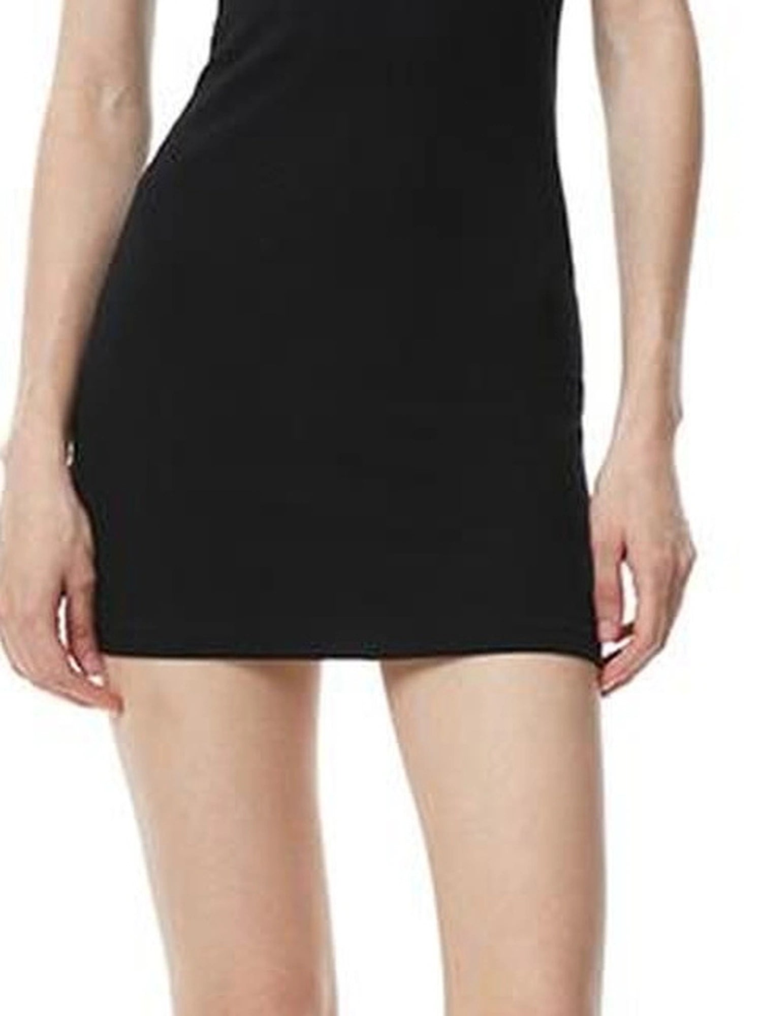 kvkv Contrast Stitch Slim Fit Ribbed Tank Dress