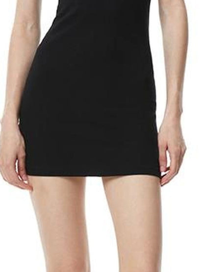 kvkv Contrast Stitch Slim Fit Ribbed Tank Dress