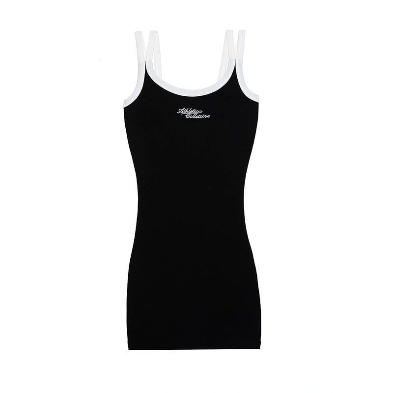 kvkv_Contrast_Stitch_Slim_Fit_Ribbed_Tank_Dress_MISSTT