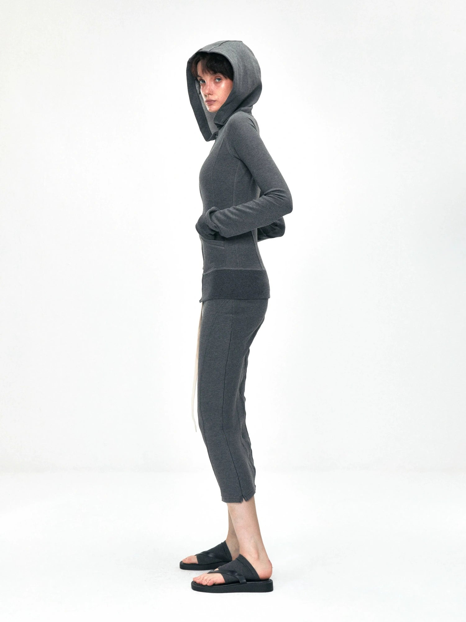 kvkv Convertible Fishtail Skirt With Drawstring And Adjustable Hem
