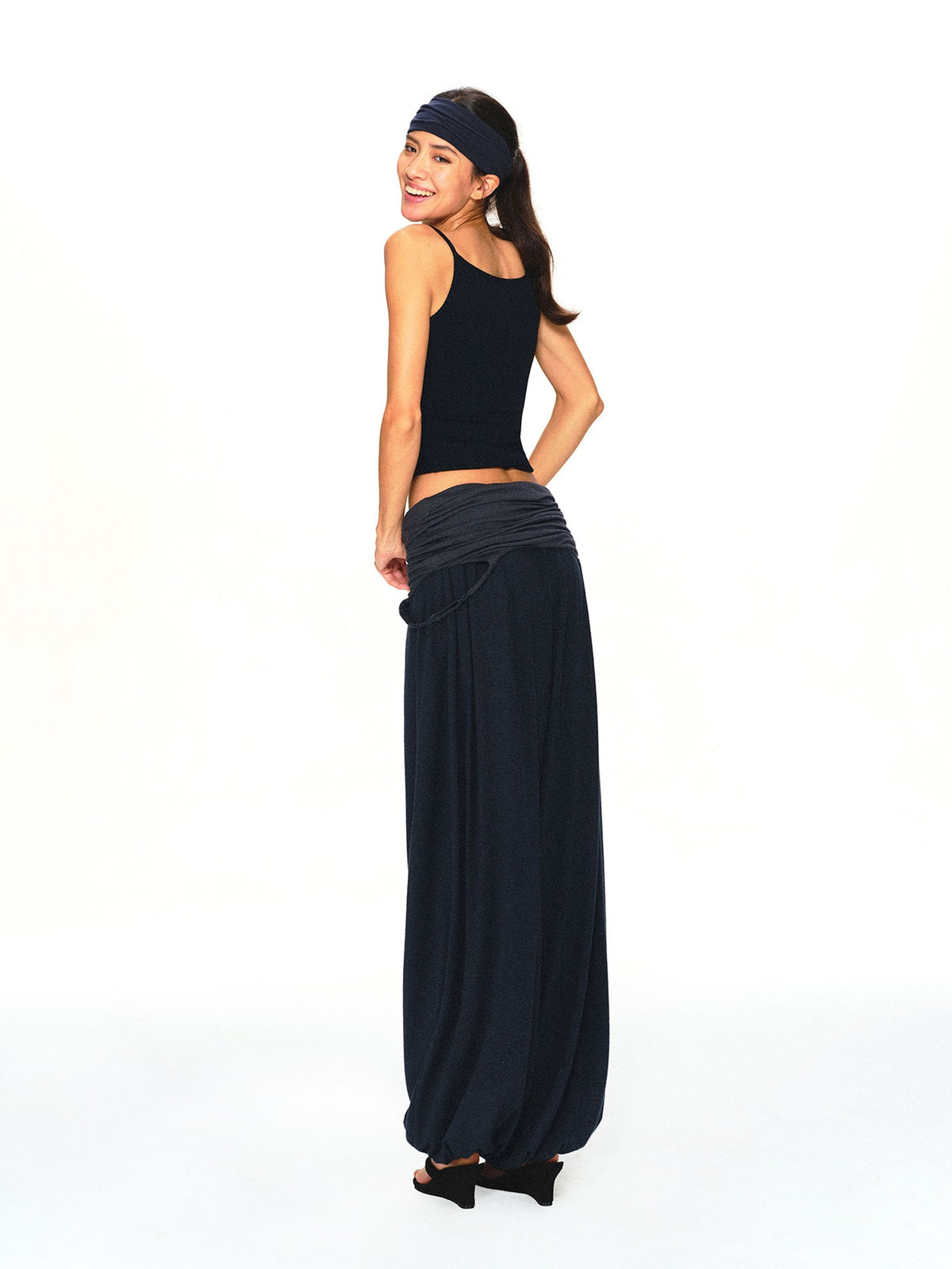 kvkv Convertible Stretch Flipped Waist Cotton Women&