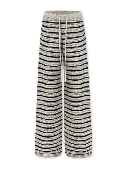 kvkv_Crochet_Striped_Loose_Fit_Wide_Leg_Lace_Pants_MISSTT