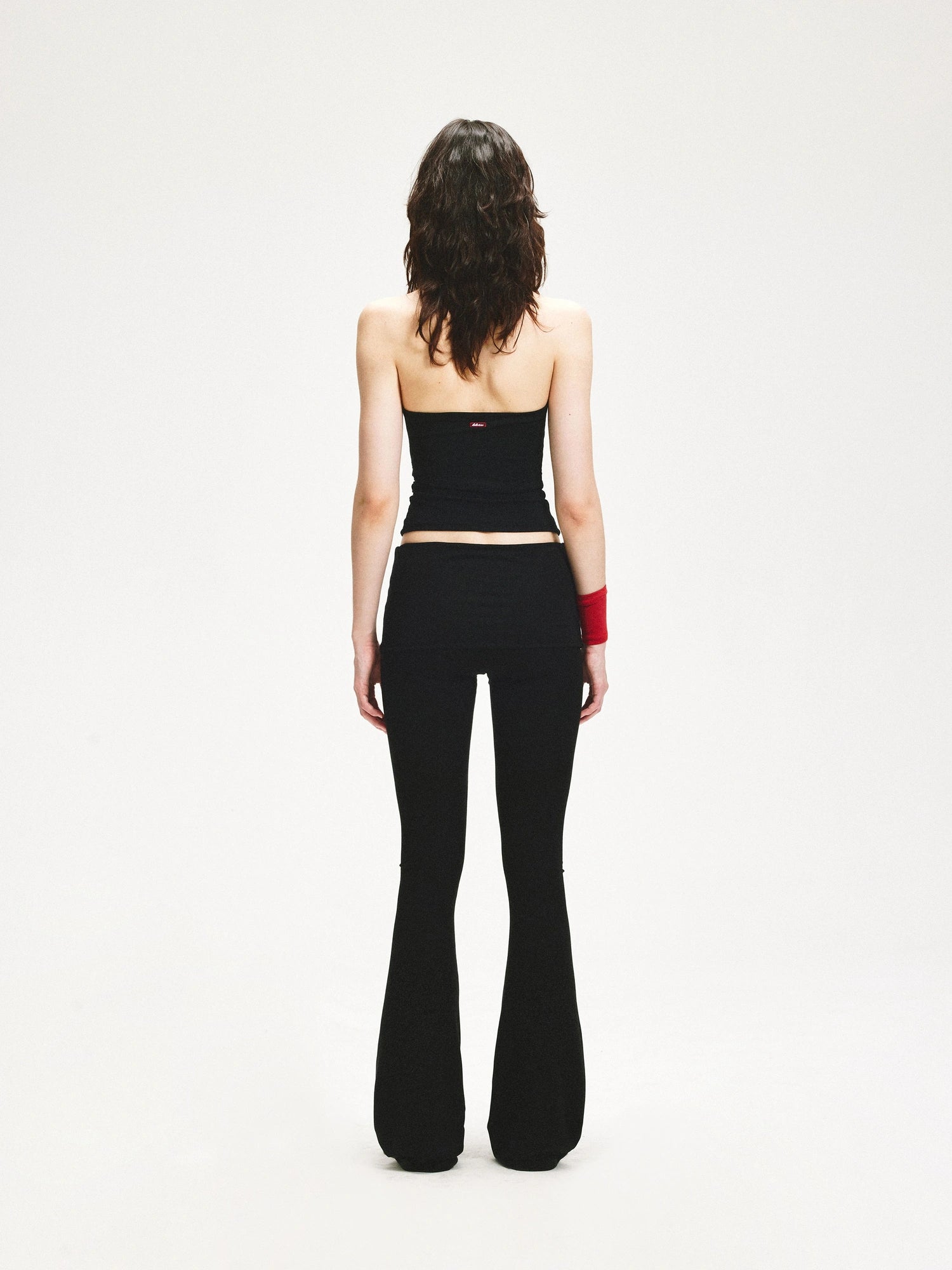 kvkv Cross Back Halter Crop Top