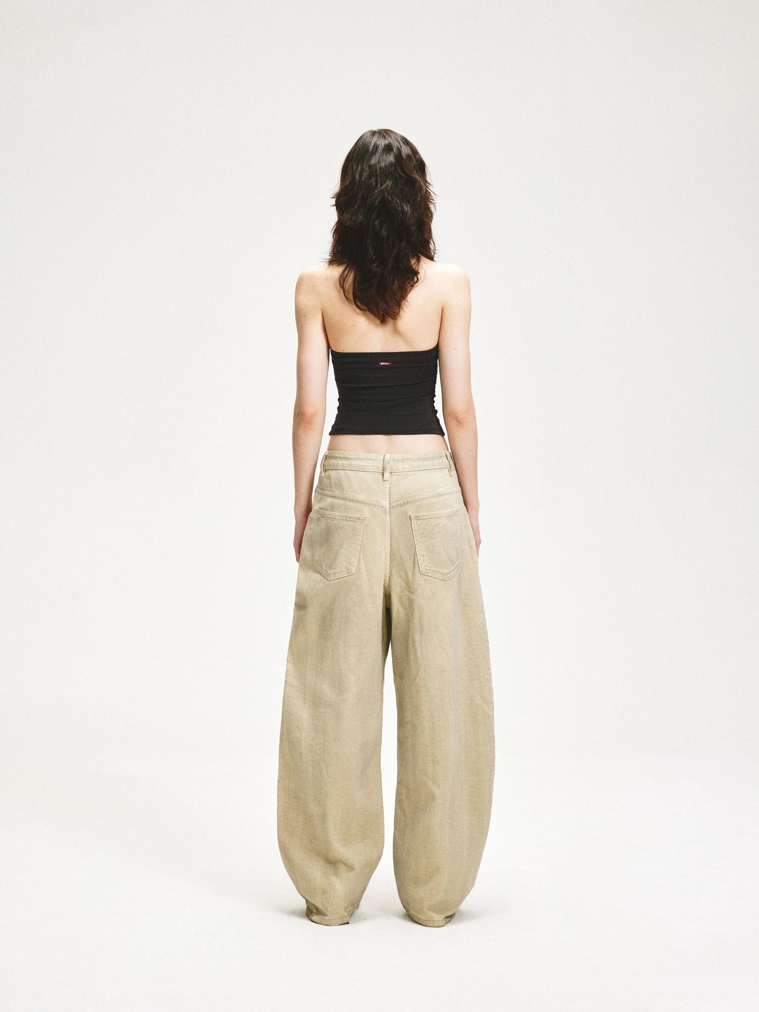 kvkv Cross Back Halter Crop Top