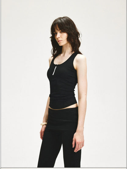 KVKV Yoga Clothing Brand - Cross Back Zip Front Yoga Top
