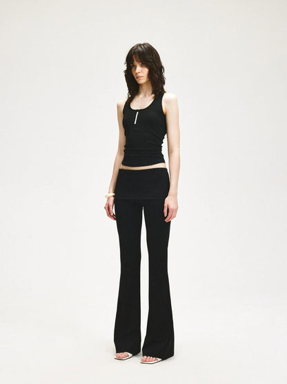 KVKV Yoga Clothing Brand - Cross Back Zip Front Yoga Top