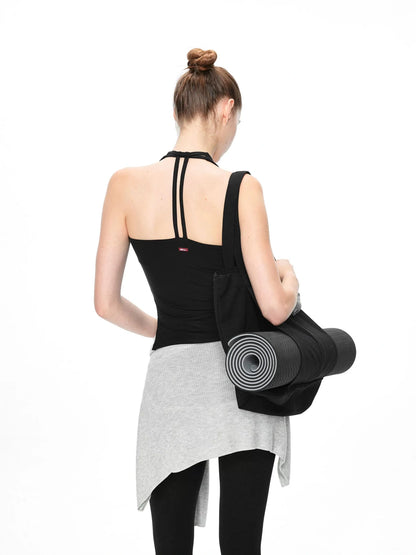 kvkv Crossover T Back Yoga Top