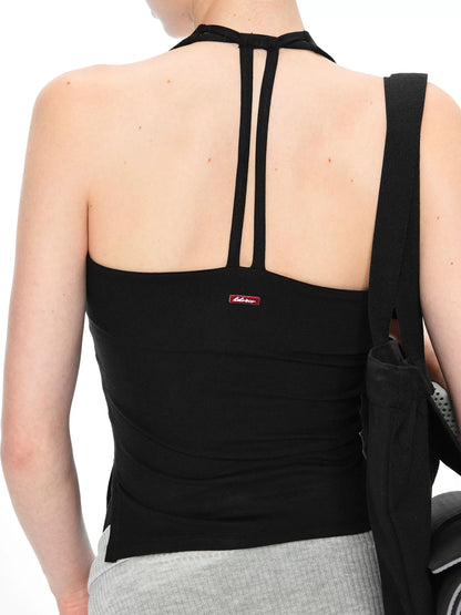 kvkv Crossover T Back Yoga Top