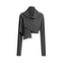 kvkv_Deep_Gray_Angora_Blend_Two_Way_Asymmetric_Hem_Women&